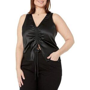 The Drop Women's Jason Cinched-Front Satin Cami, Size XXL, NWT, Date Night, Y2K